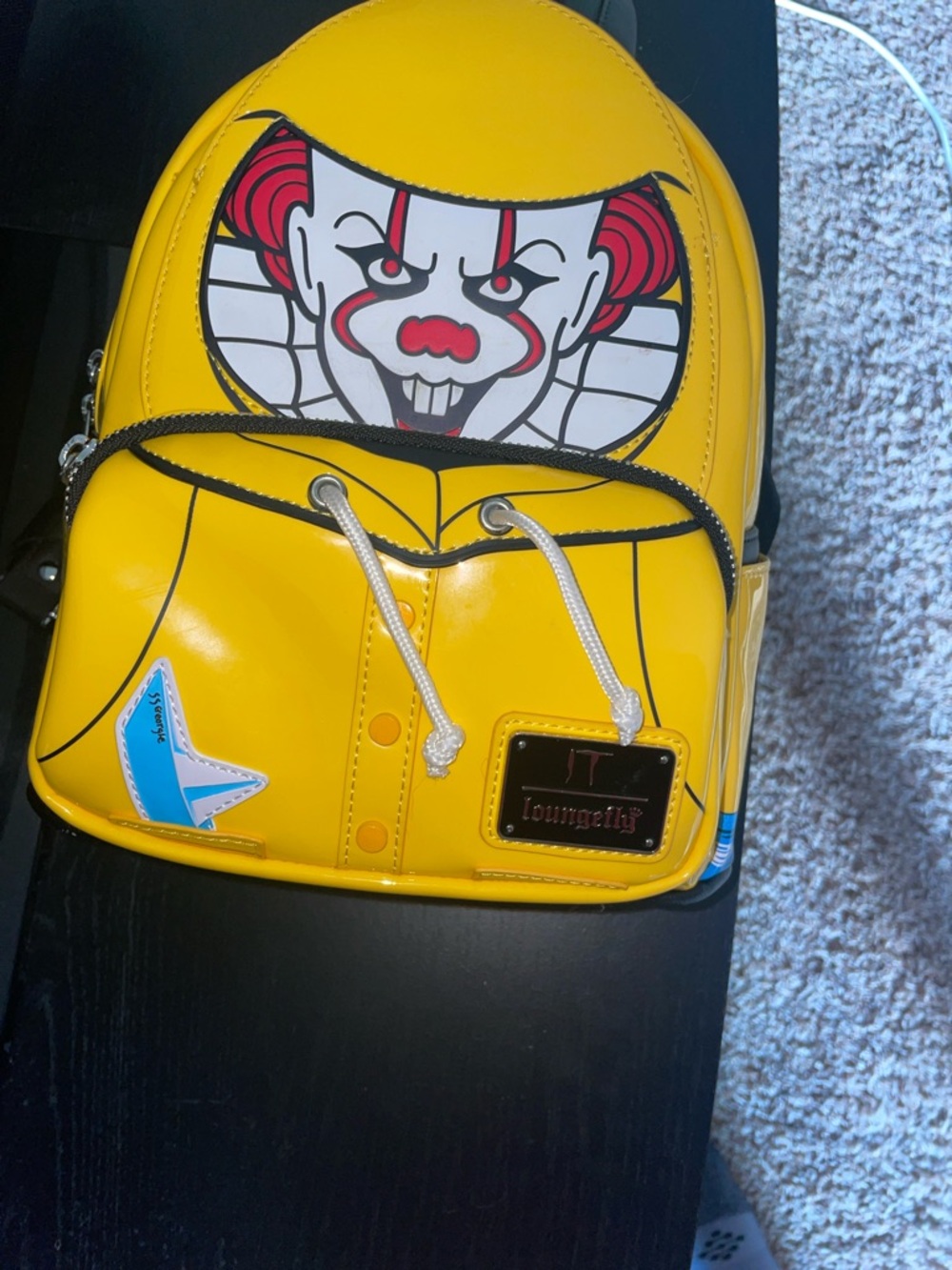 Loungefly Yellow IT Mini Backpack